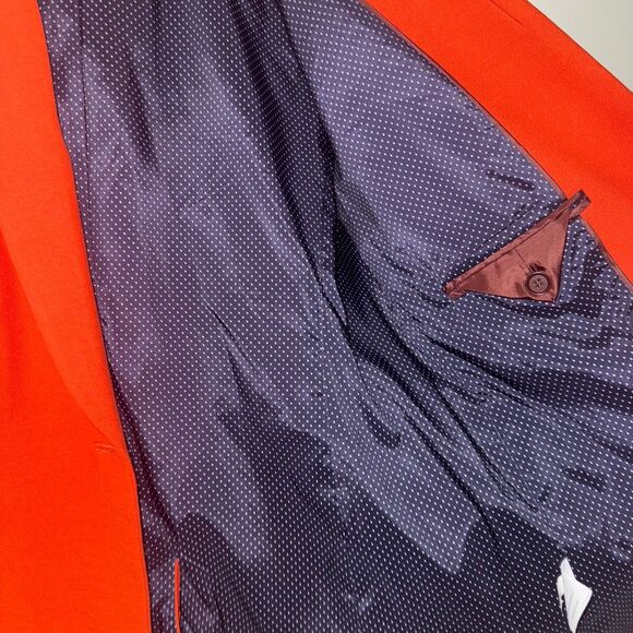 J. Crew Parke Wool Blend Blazer In Orange - 8 - Picture 8 of 11